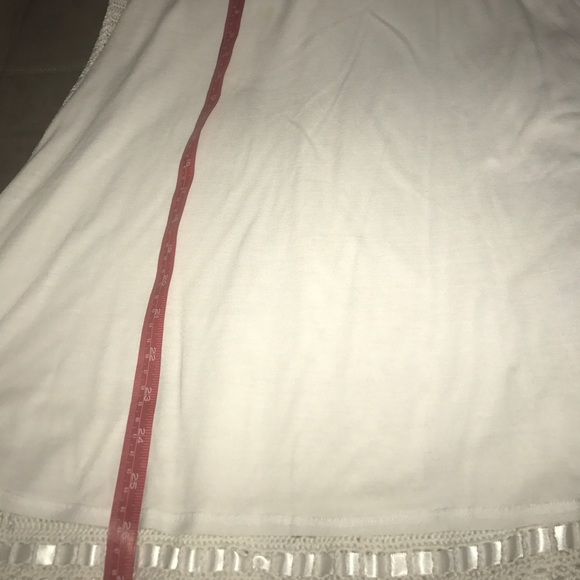 White eyelet midi dress fully lined - Picture 7 of 8